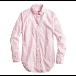 J Crew Relaxed Fit Garment dyed 100%Cotton Women's shirt Style